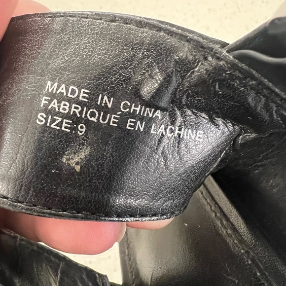 Urban Outfitters Rachel faux leather strappy platform heels - Picture 6 of 6